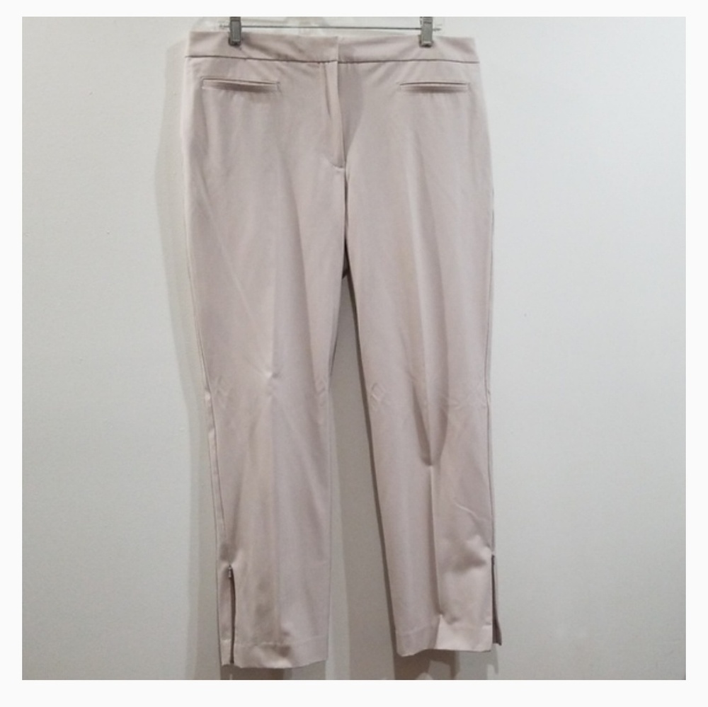 Talbots Heritage women's cream tan dress slacks